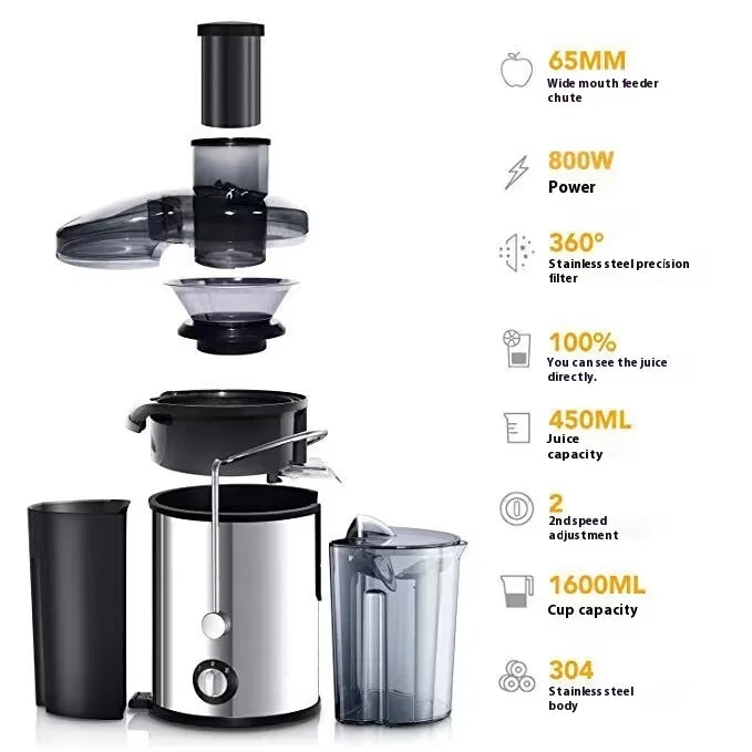 BlendSip PowerJuice 500 Centrifugal Juicer