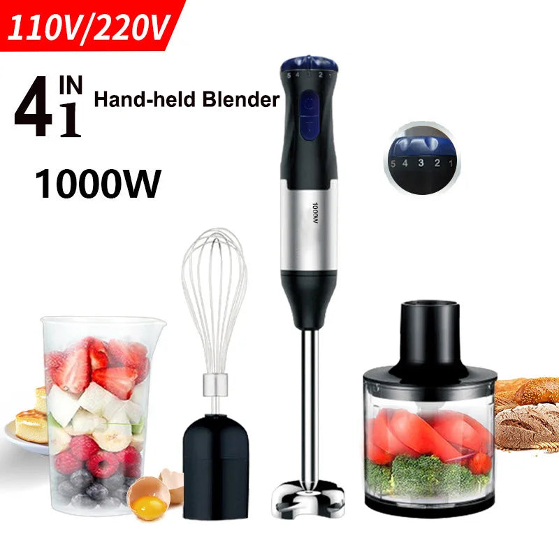 BlendSip 4-in-1 PowerMix Hand Blender