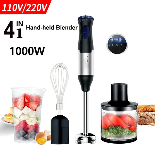 BlendSip 4-in-1 PowerMix Hand Blender